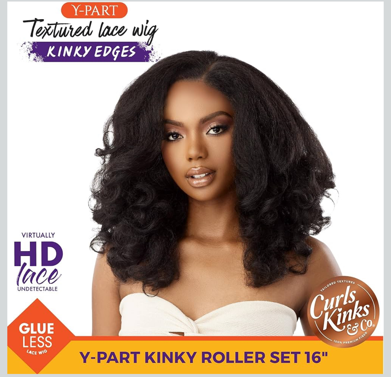 KINKY EDGES GLUELESS WIG - Image 3
