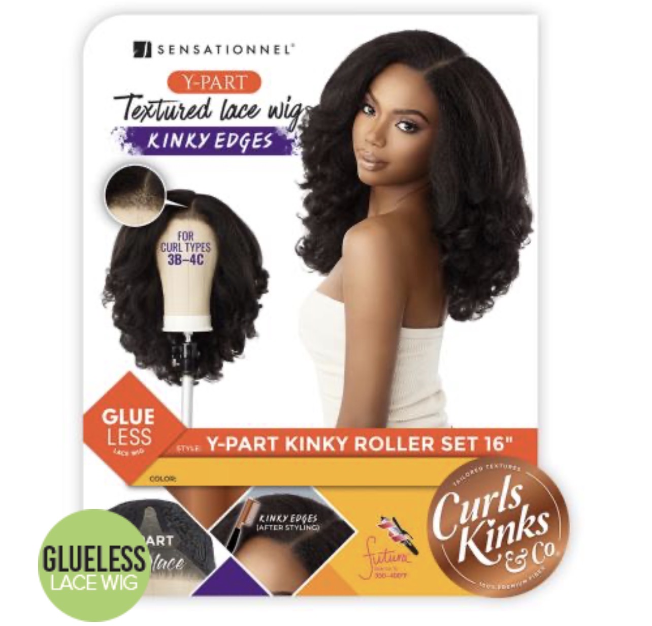 KINKY EDGES GLUELESS WIG - Image 8