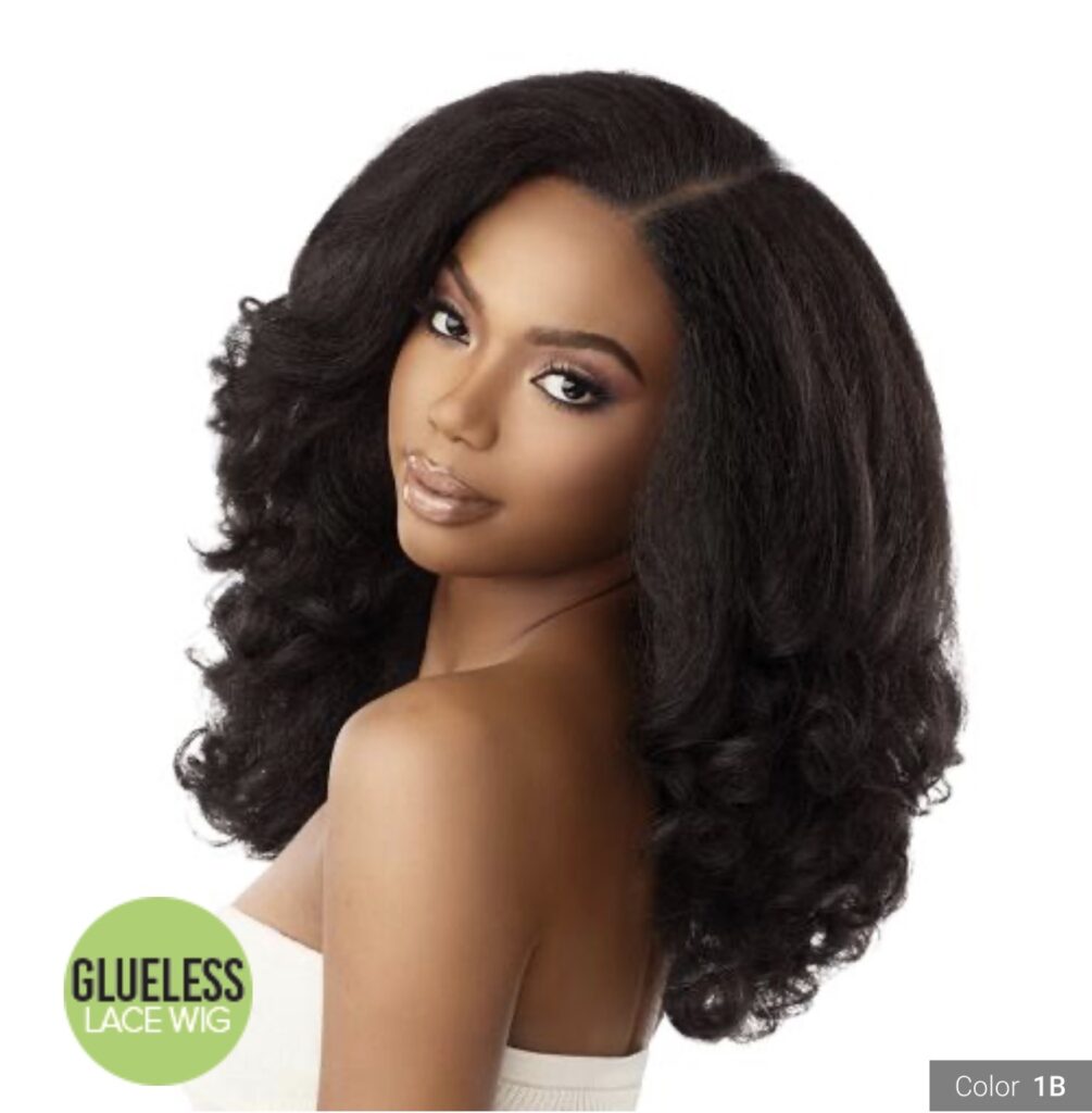 KINKY EDGES GLUELESS WIG