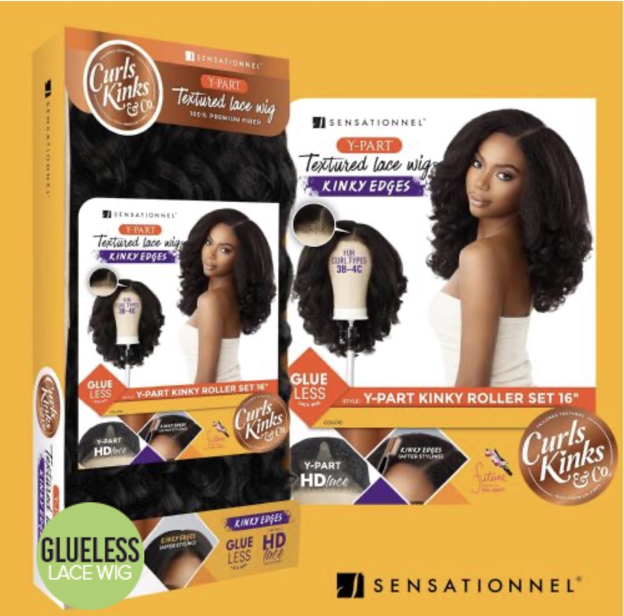 KINKY EDGES GLUELESS WIG - Image 7