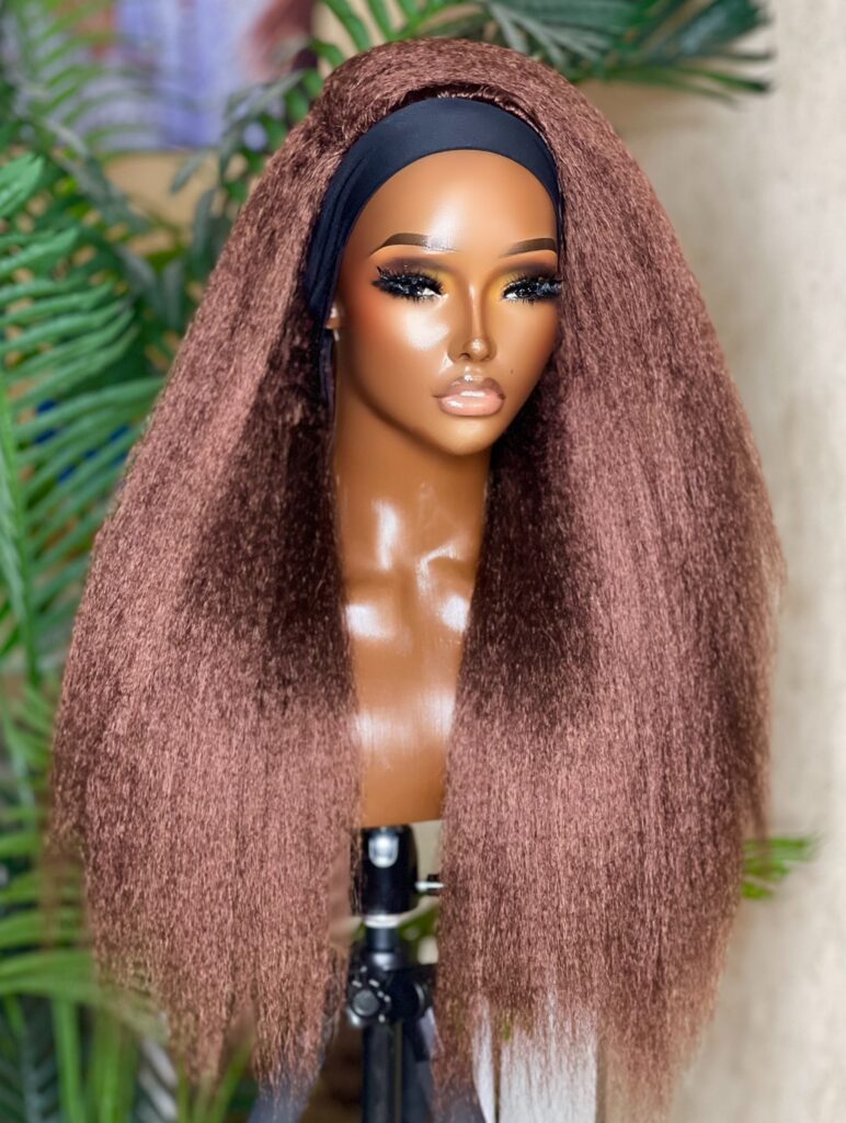 Kinky Straight Headband Wig